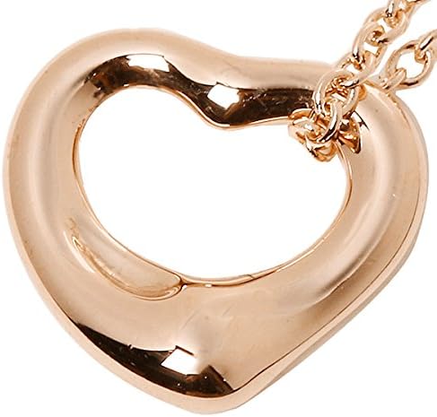 [ティファニー] Co. ネックレス Co. 27053939 18K オープンハート ミニ 16IN 18R ピンクゴールド [並行輸入品]