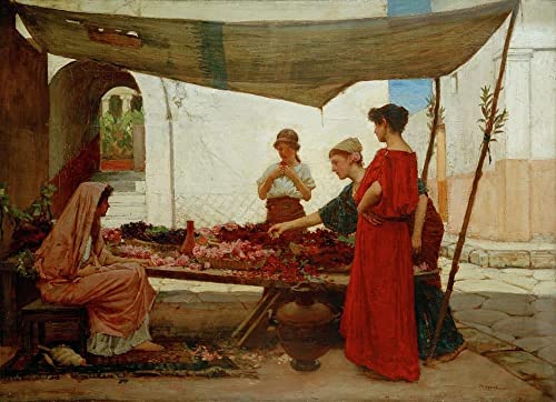Affiche la Dame de Shalott John William Waterhouse, poster art mural 60x90cm