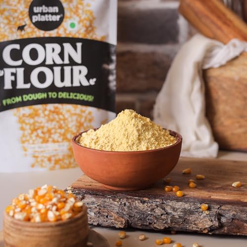 Image of Urban Platter Golden Corn Flour, 500g (Stone-Ground Makka Atta | Naturally Gluten-Free)