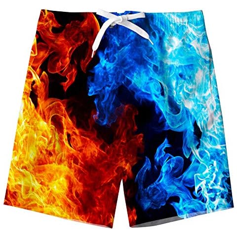 Kids4ever Galaxy Fire Swim Trunks Cover