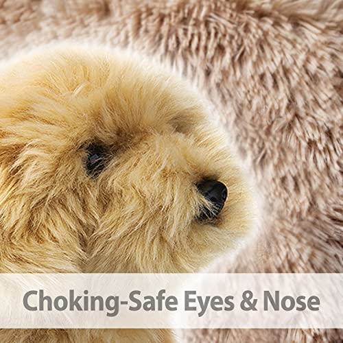 VFM - Golden Doodle 18 cm Plüsch lebensechter Spielzeughund - Natural World Collection