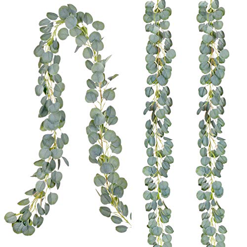 Artiflr 3Pack Artificial Eucalyptus Garland, 6 ft...