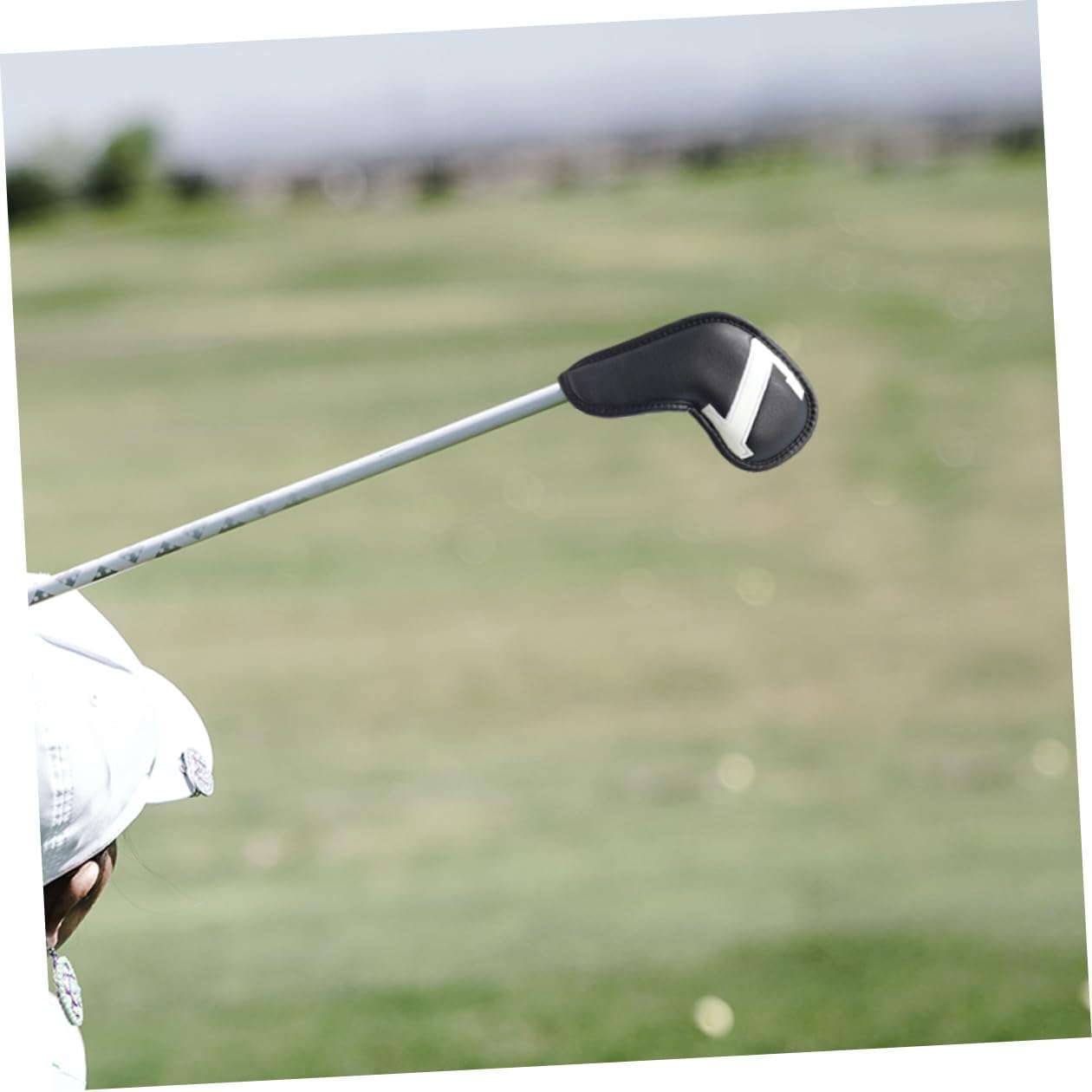 Golf Club Head Covers 10pcs Putter Covers Waterproof Colorful Number Design for Men Golf Accessories