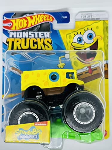 Hot Wheels Monster Trucks - Bob Esponja - Mezcla 2023 1/2