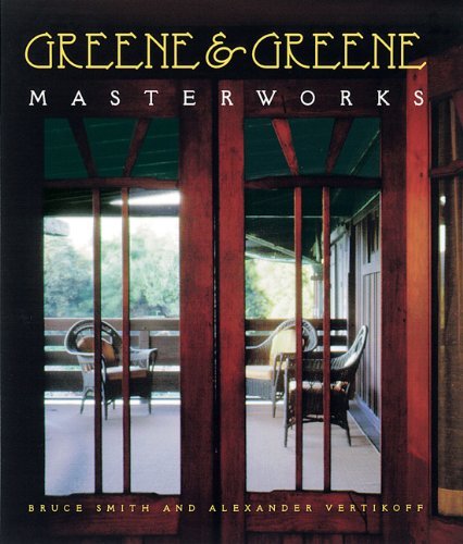 Title plate for Greene & Greene: Masterworks (1998) by Bruce Smith.