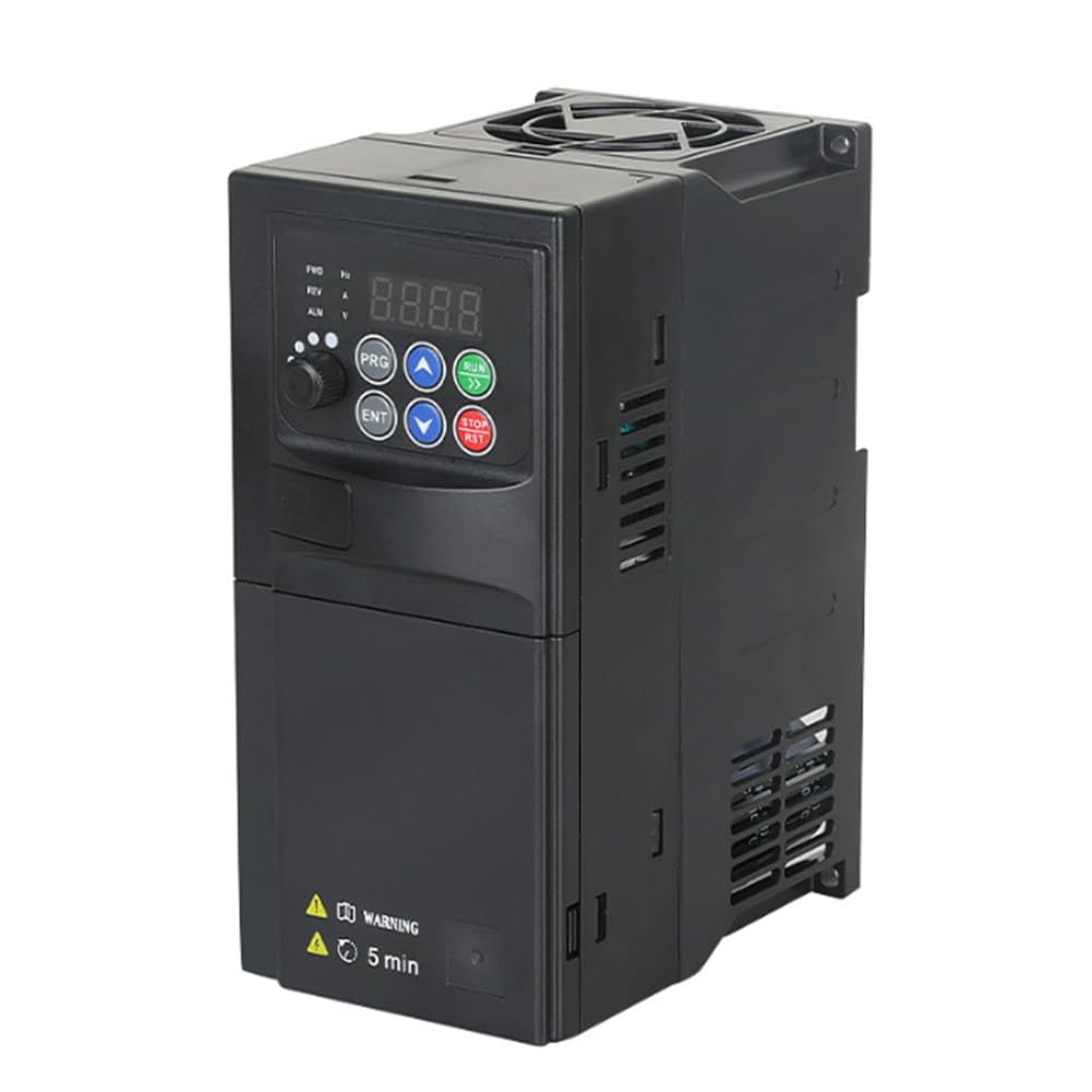 Jnchdghwa Black 1.5/2.2 Kw Vfd Frequency Converter 380V Inverter Variable Frequency Drive For 3Phase Motor Speed Control