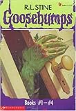 Goosebumps Boxed Set, Books 1 - 4: Welcome to Dead House, Stay Out of the Basement, Monster Blood, and Say Cheese and Die!