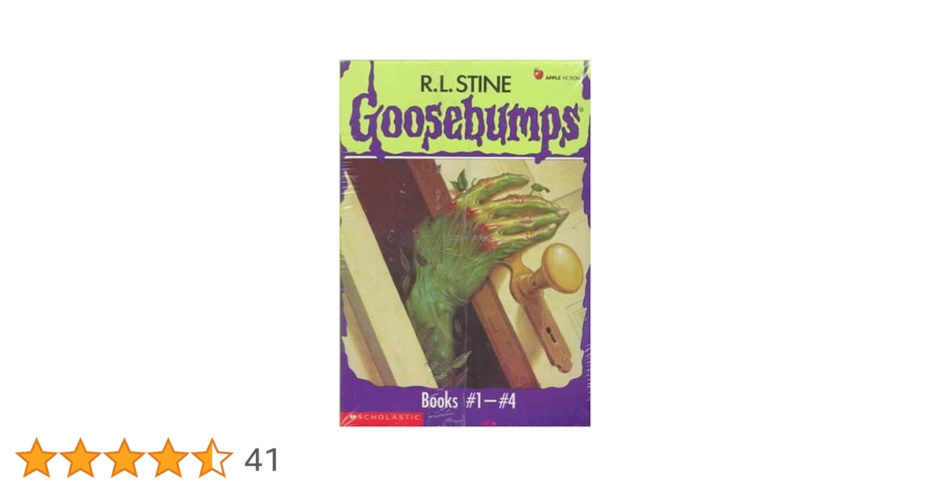 bumps 4Book Set ＃1st Goosebumps Box Set #1 (1-4) : Stine, R. L.: Amazon.ca: Books