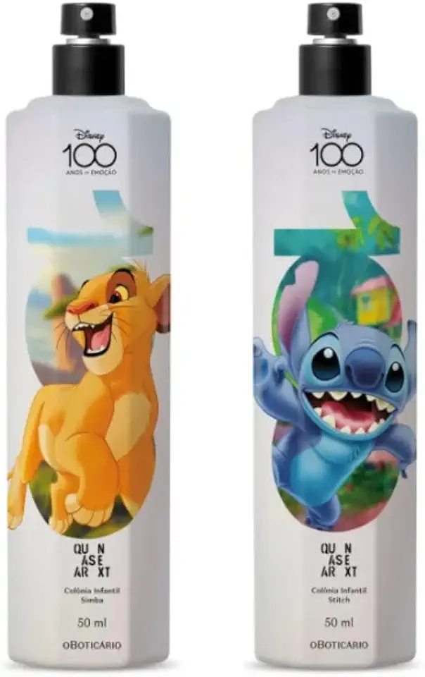 Kit Duo Colônia Infantil Quasar Next Disney100 2x50ml