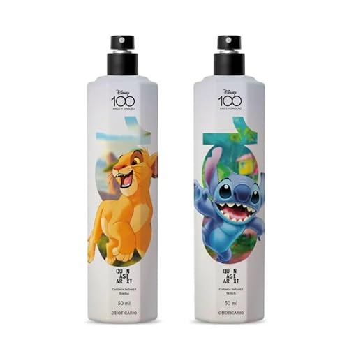 Kit Duo Colônia Infantil Quasar Next Disney100 2x50ml