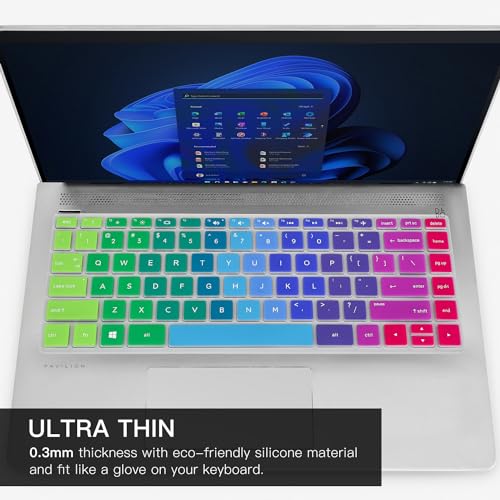 Cover para teclado HP Pavilion x360 14 Rainbow miniatura 3
