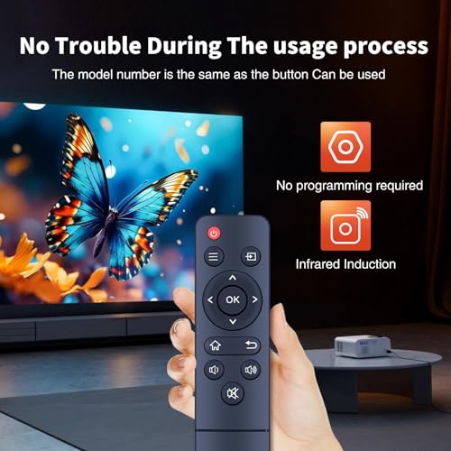 Télécommande de rechange CiBest W13 mini projecteur perdu ou en panne 1080p - 3
