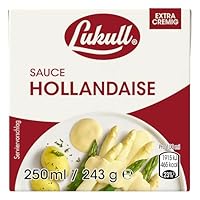 Lukull Sauce Lukull Hollandaise besonders cremige Sauce zu Spargel, Gemüse, Fleisch und Fisch, 250 ml tafelfertige Sauce 12 Stück