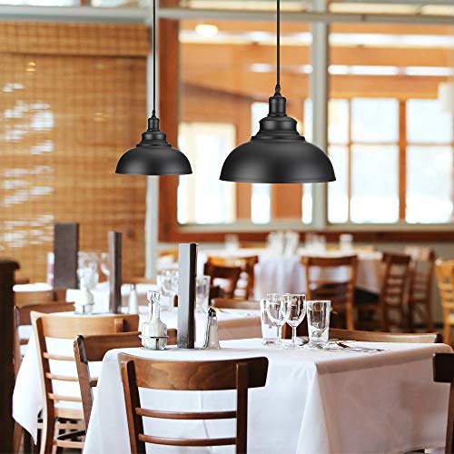 Set di 2 Lampadari a Sospensione Industriale