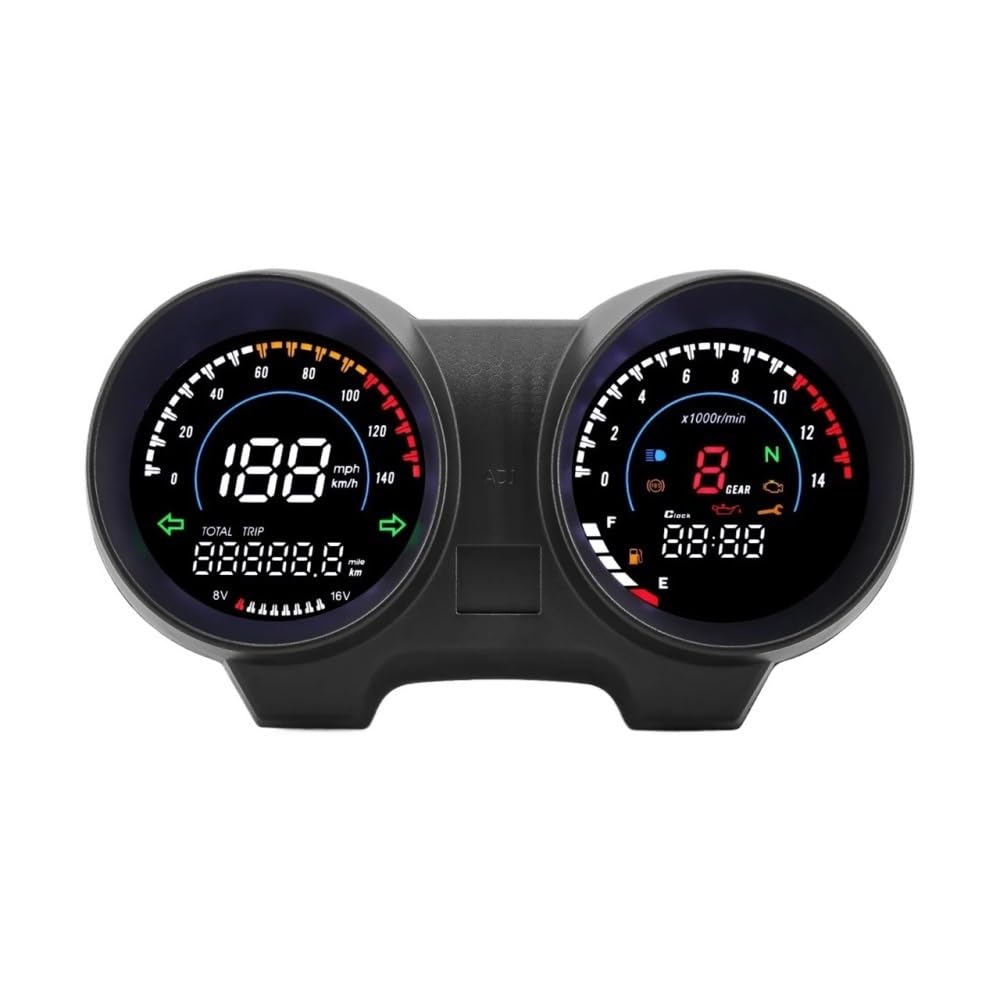 Contagiri moto strumento Per MAX125 Moto Digitale per RX110 per Brasile CG per TITAN150 per Fan150 Contachilometri Contagiri Display LED