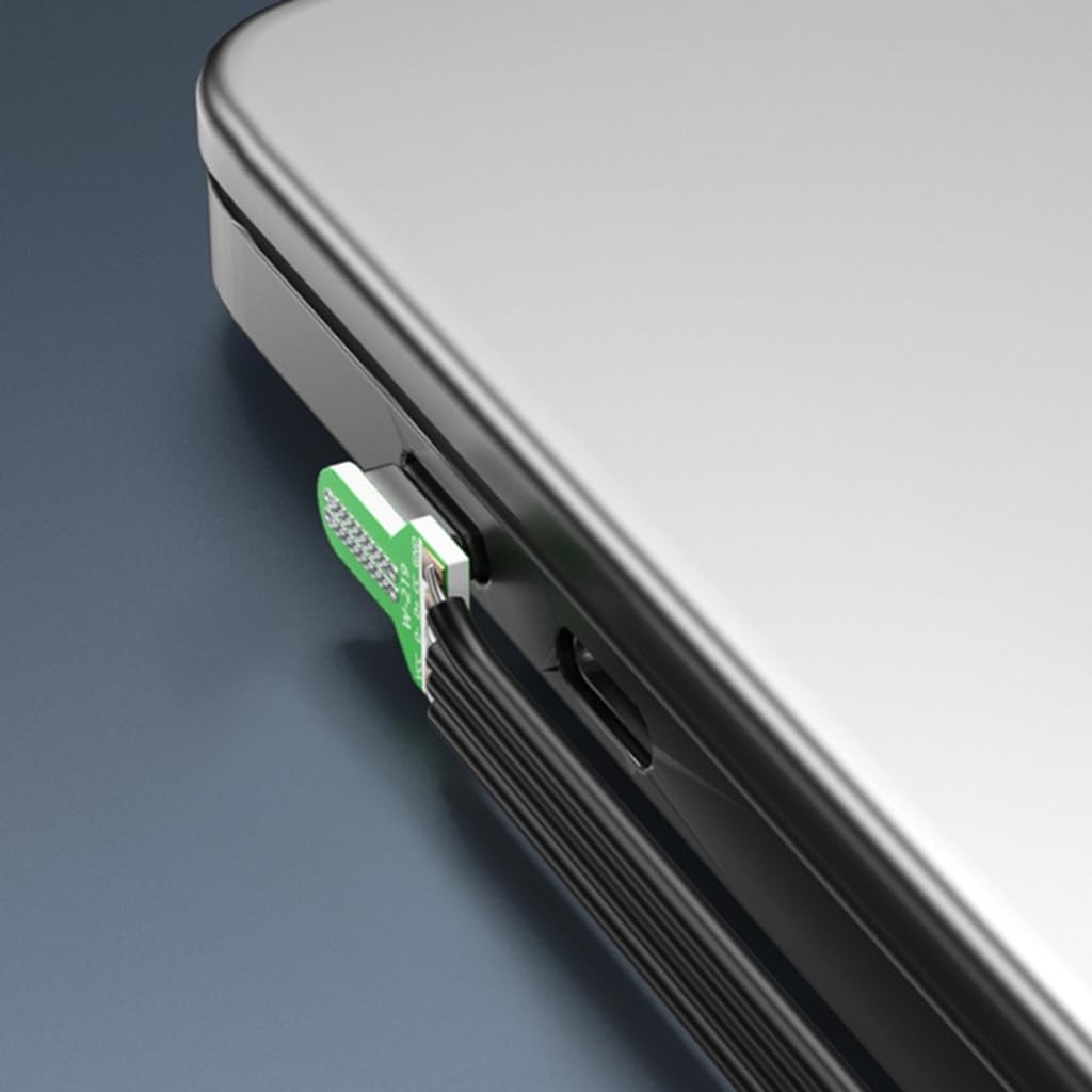 Miękki silikonowy przewód USB C do C do kamer monitorujących transfer danych 480 Mb/s