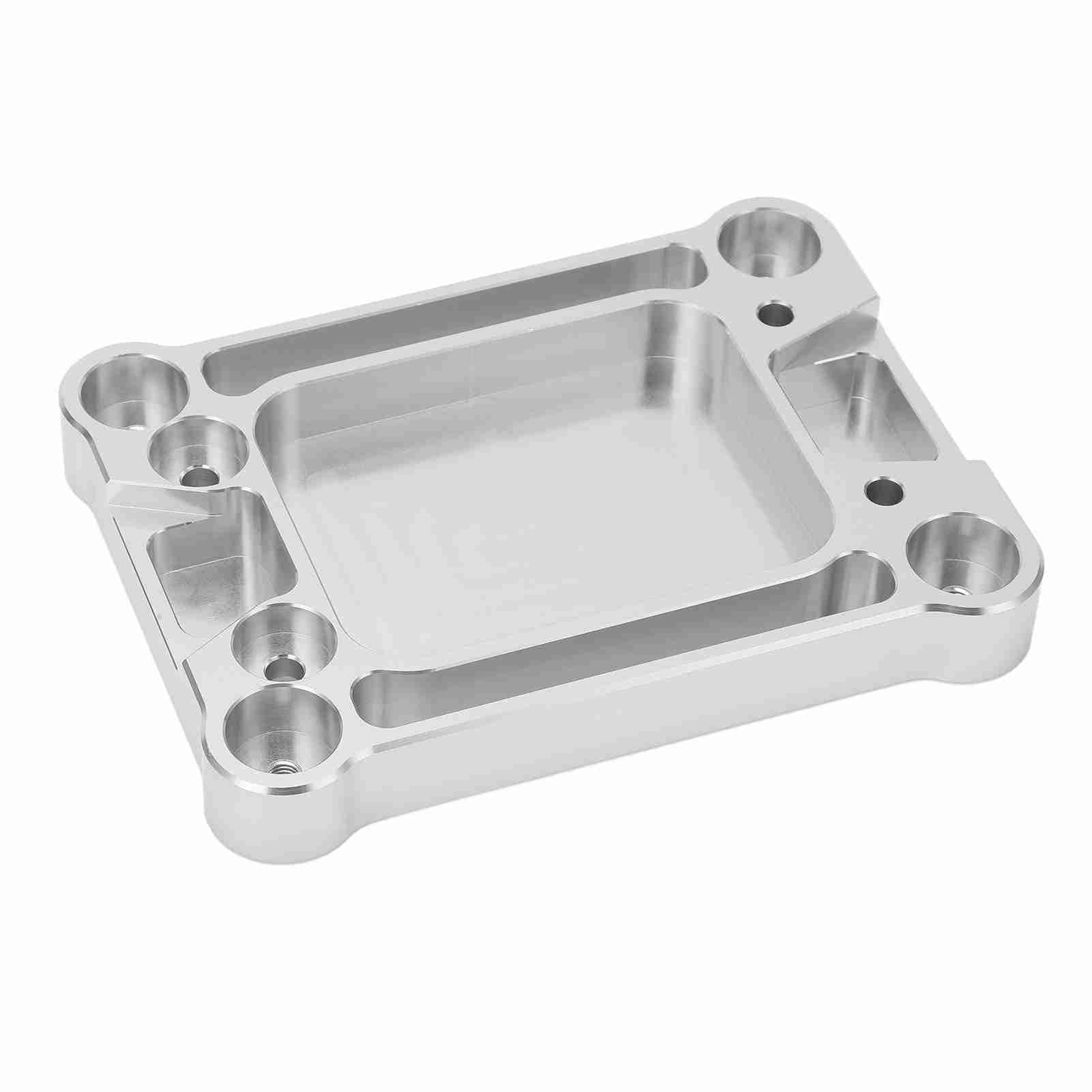 Zestaw Płyty Podstawowej Dźwigni Zmiany Biegów Trwały Stop Aluminium i Stal Nierdzewna dla Integra RSX K20 K24 EG EK Srebrny