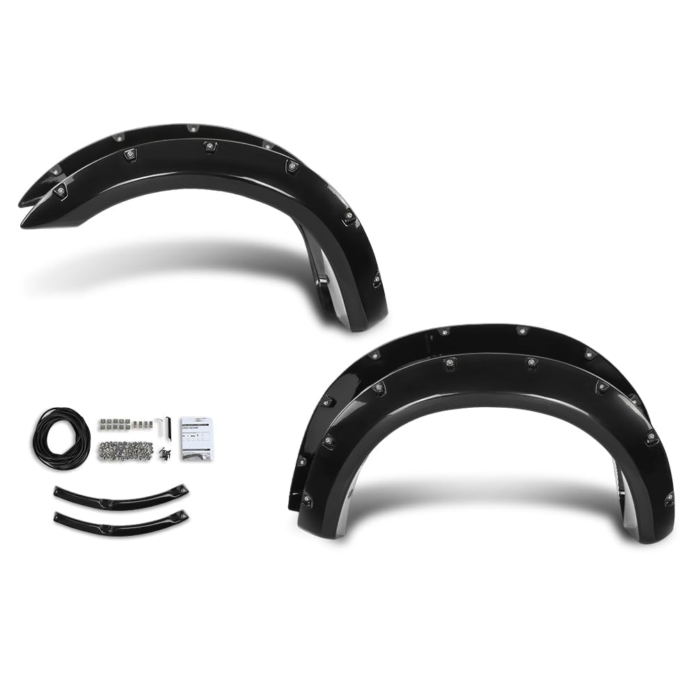 DOTCOM Fender Flares Fit For Ford Ranger 1993-2011(6' &amp; 7' Styleside Beds)