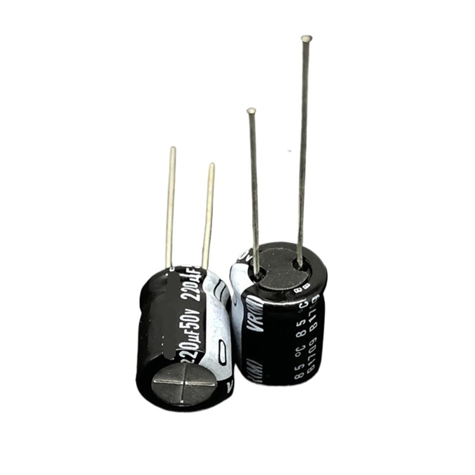 Condensateurs VR 220uF 50V aluminium 10x12.5mm pour réparation électronique durable