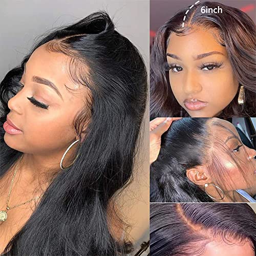 Seslmeha 13X6 Body Wave Lace Front Wigs Human Hair Wigs For Women Hd Lace 150% Density Glueless Wigs Human Hair Pre Plucked With Baby Hair Natural Hairline (20 Inch 13X6 Body Wave Lace Front Wig) #TOP2