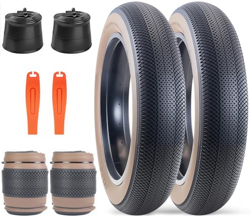 ZUKKA Pneus de Vélo Électrique 20x4.0