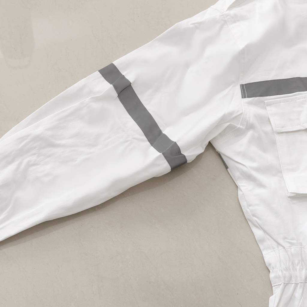 Reflektierende Arbeitsoverall Arbeitsanzug Arbeitskleidung Sicherheitsanzug Overall mit Multi-Taschen