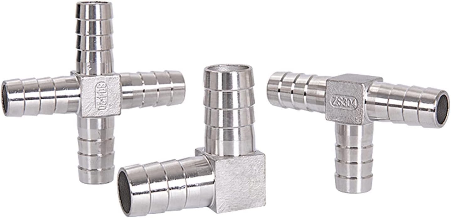 Conector De Tubería De Acero Inoxidable 304 De Tres Vías, 2 Piezas, 4-20 Mm, Tipo Y, Tipo T, 304, L, 19MM