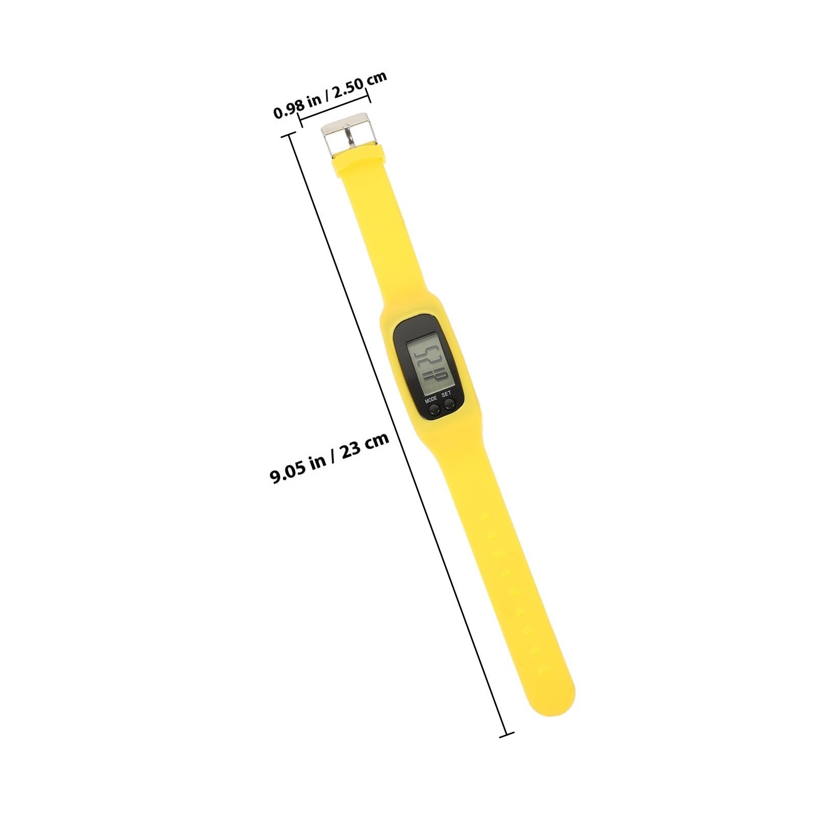iplusmile Reloj Podómetro de Pulsera de Silicona Pequeño y Ligero Contador de Pasos Fácil de Operar Adecuado para Caminar y Hacer Ejercicio