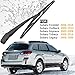 AUTOBOO Replacement for 2002-2016 Subaru Forester,Compatible With Impreza/Legacy/Outback Rear Windshield Wiper Arm Blade -Factory OE Style
