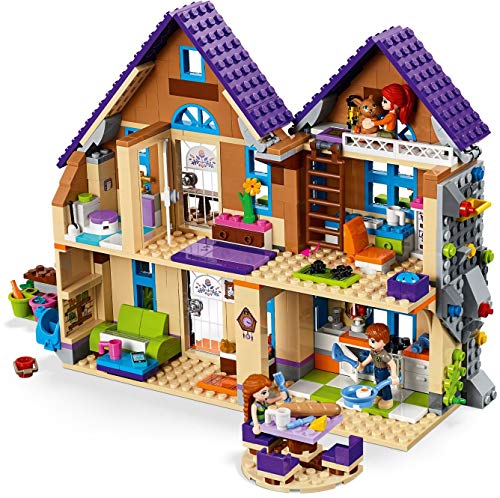 LEGO Friends - Casa de Mia, casa de muñecas divertida para construcción, incluye mascotas (41369)