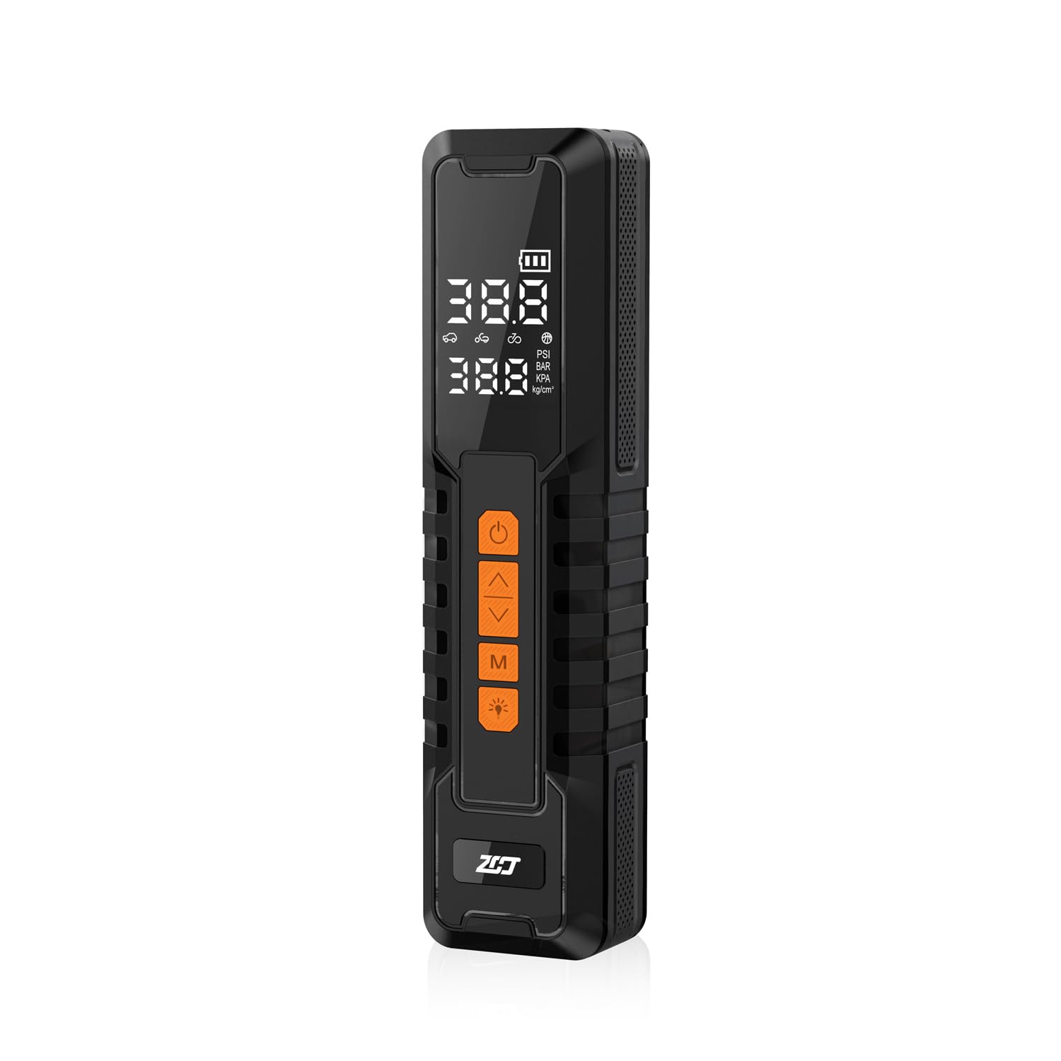 Tire Inflator Portable Air Compressor, 150 PSI Air Pump for Car Tires, 6000mAh Battery (P108-150PSI-LED)