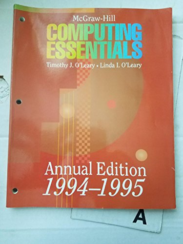 McGraw Hill Computing Essentials 1994-1995
