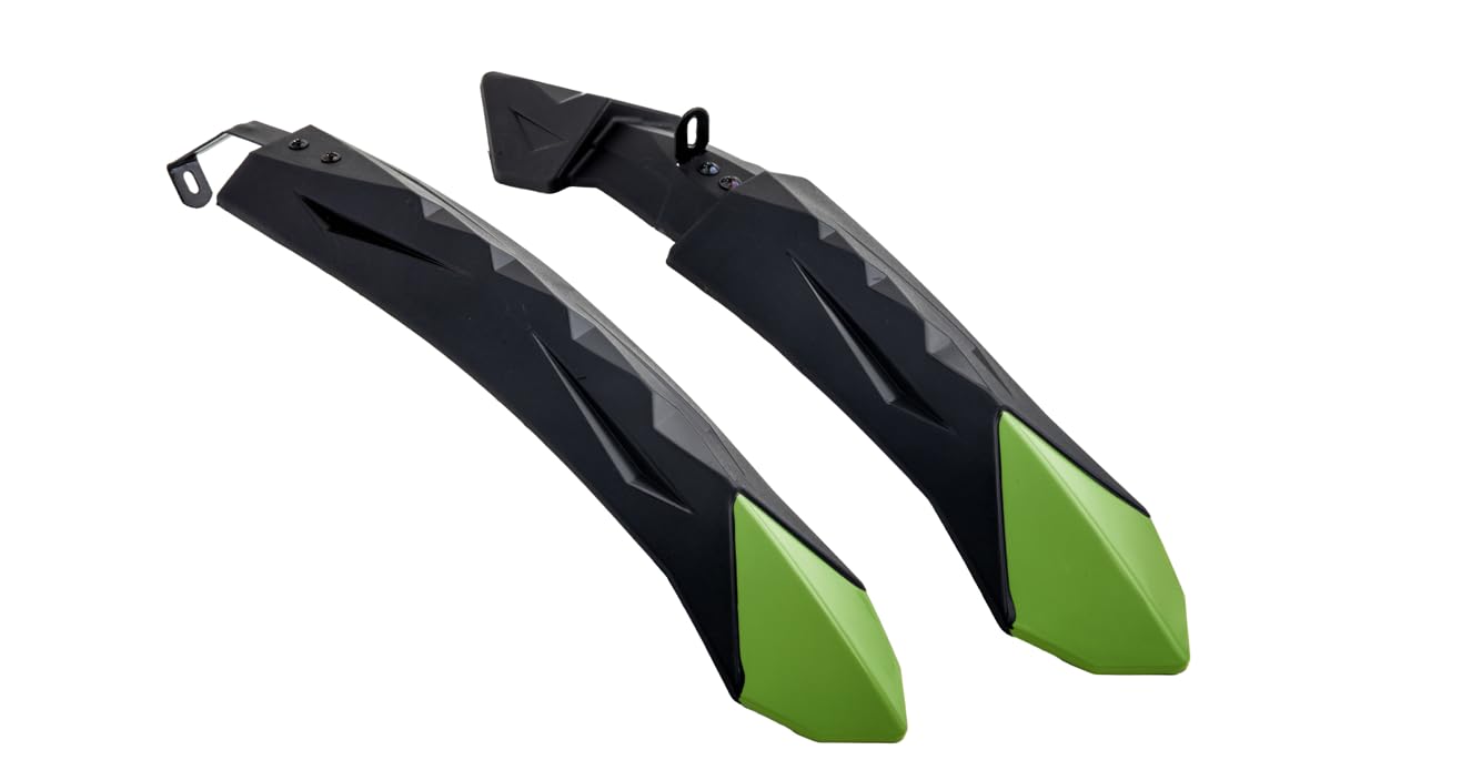 Dark Horse® Bicycle Diamond Fender Set with Metal Clip, Suitable for 24" & 26" Inch Cycle, Also Compatible with IBC (Intergrated Built Carrier Cycles) Cycles, New Mudguard for Cycles (Green) (B0CWGM77G2) Amazon Price History, Amazon Price Tracker