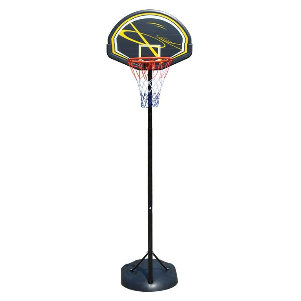 Canestro da basket portatile regolabile in altezza e sistema di supporto con tabellone da 31x22 pollici