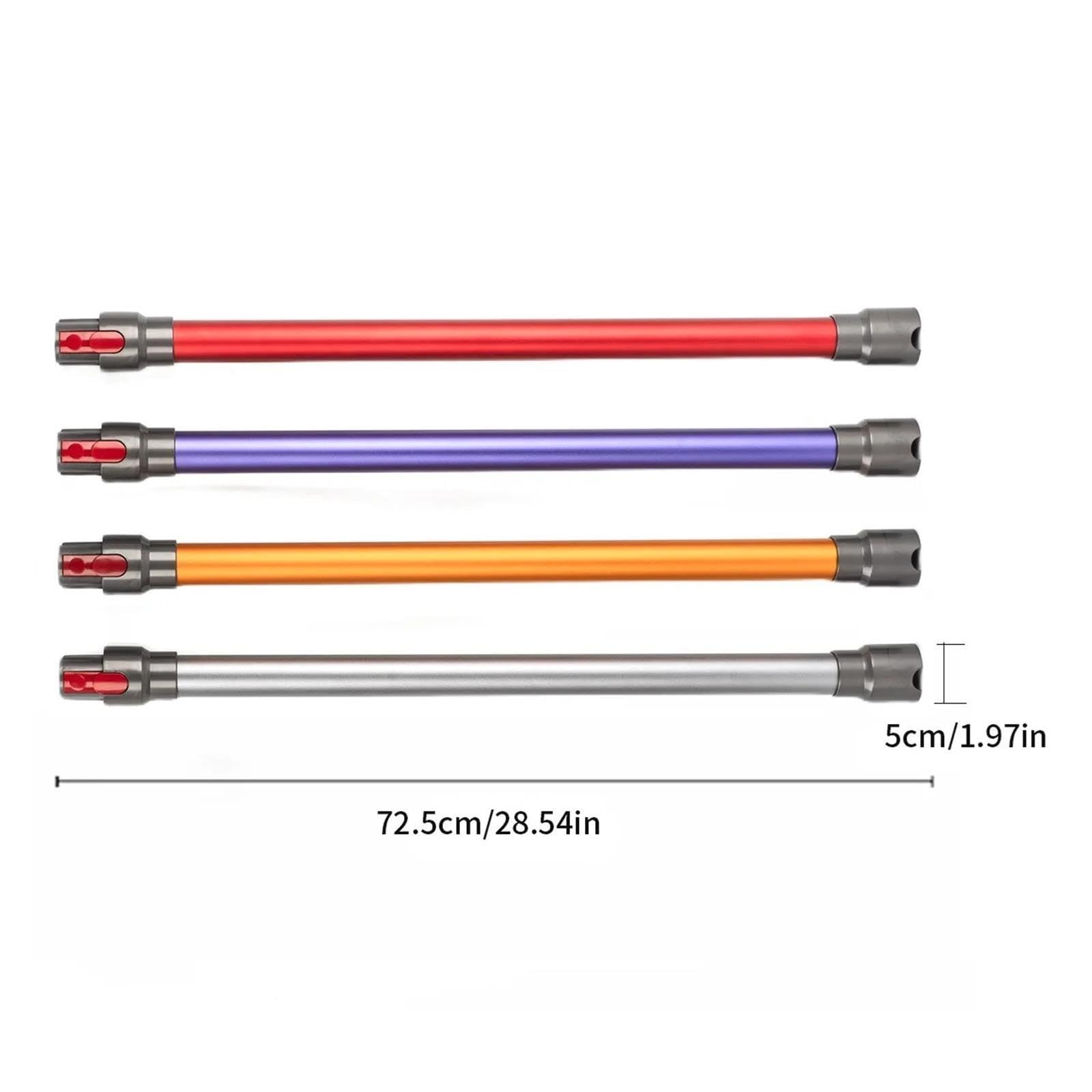 Tige télescopique, compatible avec Dyson, V7 V8 V10