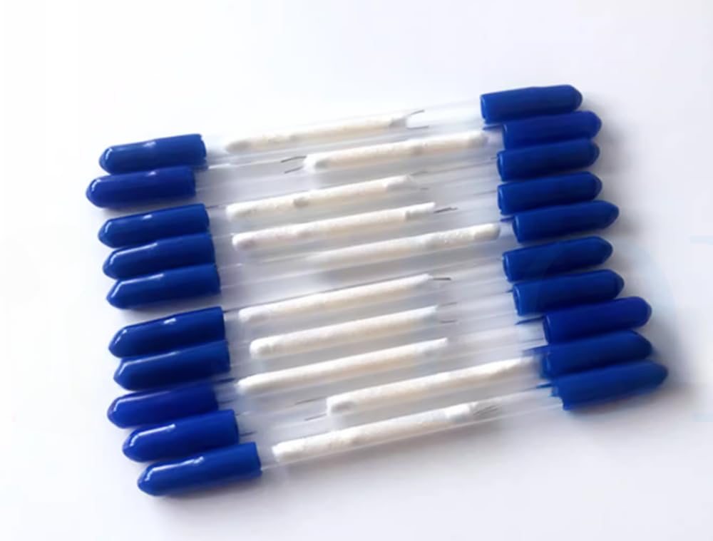 10Pcs GDX-401 6 * 120mm sampling tube, organic stretch tube activated carbon tube