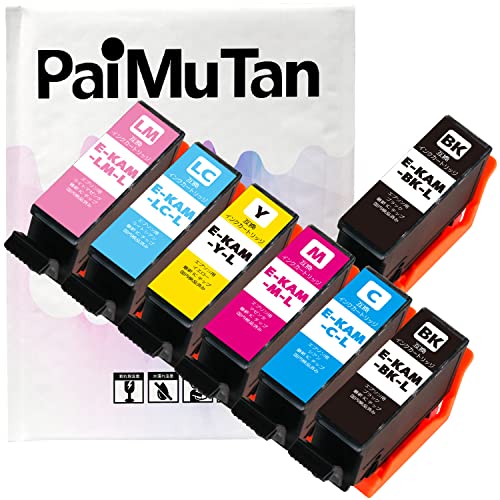 Amazon.co.jp: KAM-6CL-L KAM カメ 6色セット+ブラック1本 計7本セット