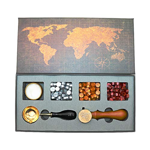 Kit cachet de cire sous coffret cadeau de remerciement pour sublimer vos invitations