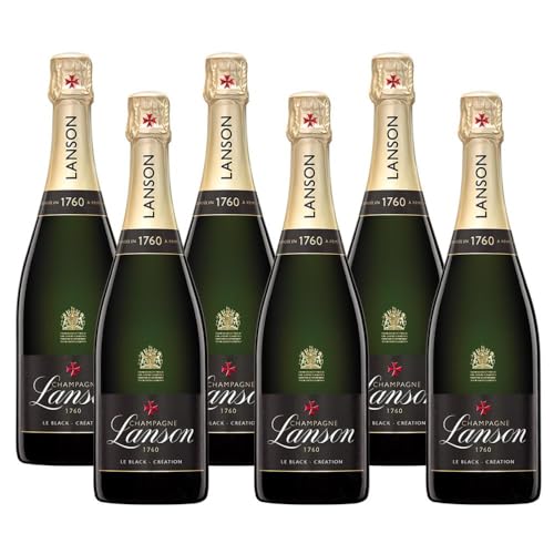 Lanson Black Label Brut Champagne Pinot Noir-Pinot Meunier-Chardonnay NV 75 cl (Case of 6)