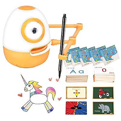Learning Educational Robot Toys for 3 4 5 Year Old Kids,Interactive Talking Drawing Robot Teach Math Sight Words Preschool Kindergarten Learning Activities Toy Gift for Girls and Boys Age 3-5