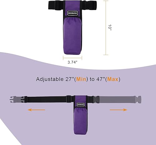 Miniatura 4 de WEARWAN Funda de aceite de masaje, funda de masaje ajustable y duradera, elegantes suministros de masajista