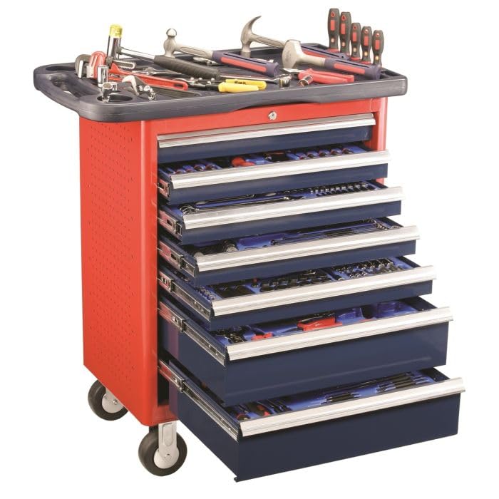 Juego mecánico métrico 363 piezas Genius Tools