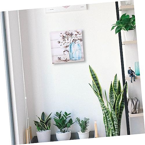 decoratief schilderij woonkamer canvas kunstposter bloemen canvas print plantendecor ornament groene bladeren schilderijen groene planten schilderijen frameloos bloem schilderij - Afbeelding 6