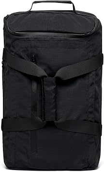 Lefrik - Suitcase and Backpack Cabin - Wanderer - Eco Friendly - for Travel Black Ripstop