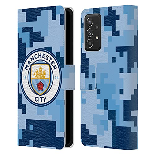Étui Galaxy A53 5G Manchester City en cuir pour supporter