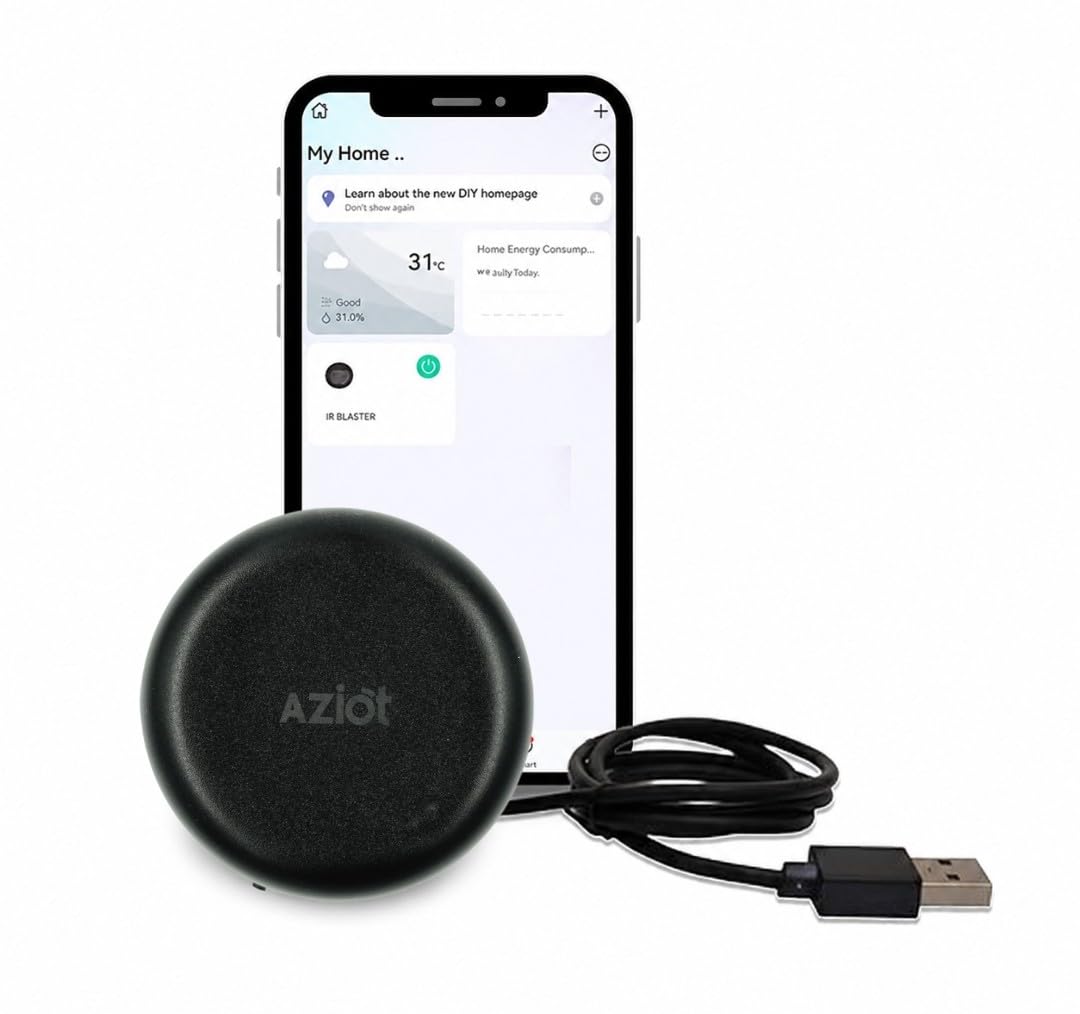 IR Blaster, Universal Smart Remote for AC, TV, Set-Top Box & All IR Devices, WiFi Smart Hub, Works with Alexa & Google Home-image-46