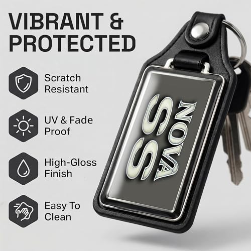 Image of Brotherhood Car Key Chain for Nova - Classic Models Keychain for Men and Women Gift Key Ring