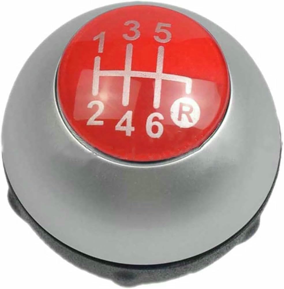 GZNBB Car 5/6 Speed Car Manual Gear Shift Knob Shifter Lever Accessories, for 500 500C 2007-2018
