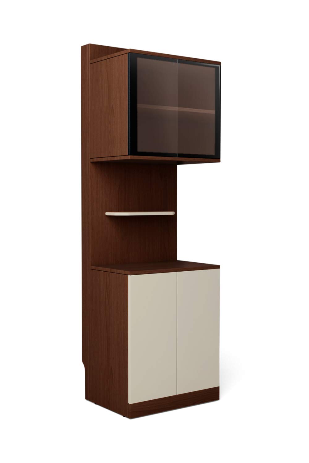 GODREJ INTERIO Meraki Particle Board Display Unit and Book Shelf, 1-Year Warranty, Brown-image-37