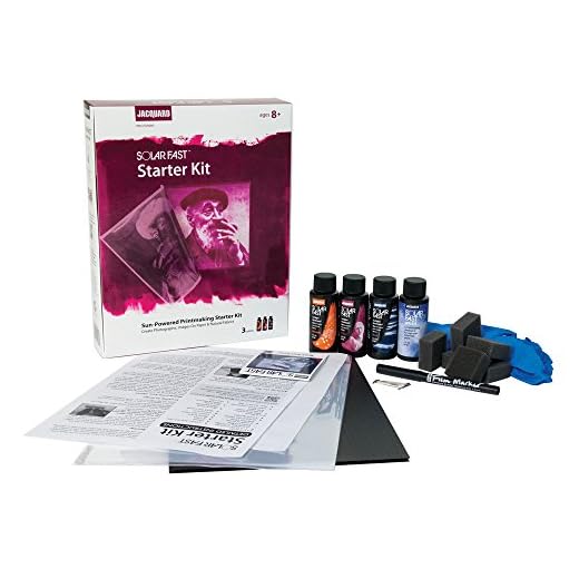 Jacquard Kit SolarFast, Tela de Lona de Papel de algodón, Multicolor